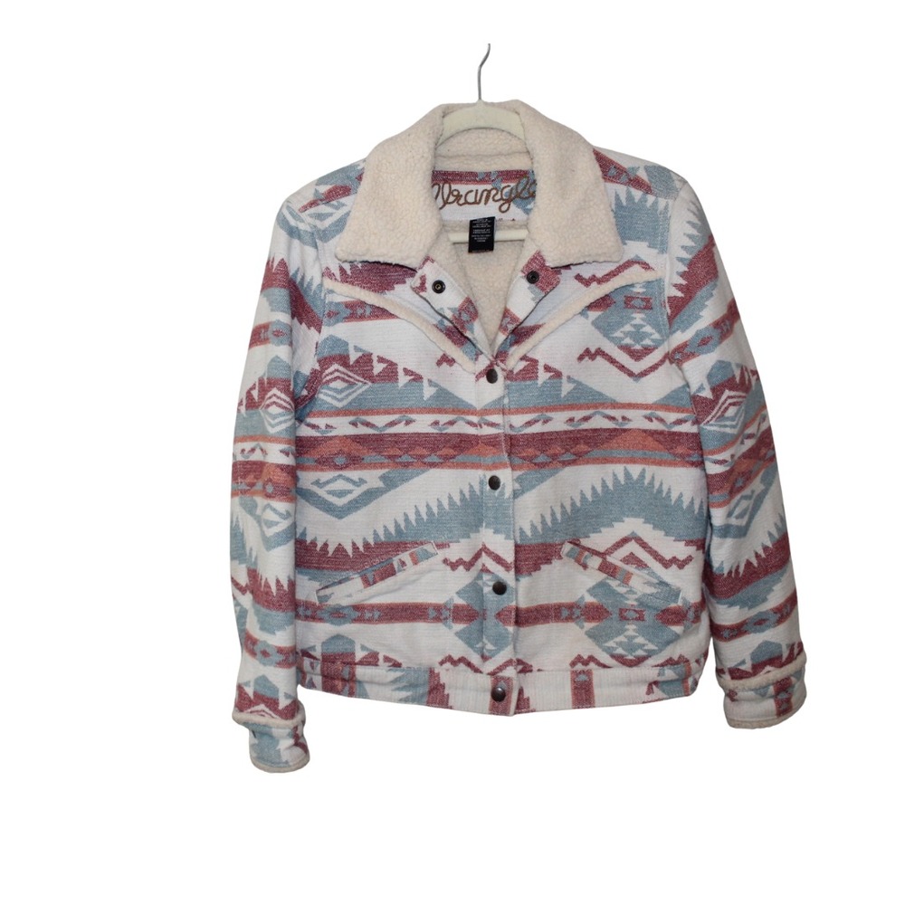 WRANGLER | SHERPA LINED JACQUARD BARN JACKET